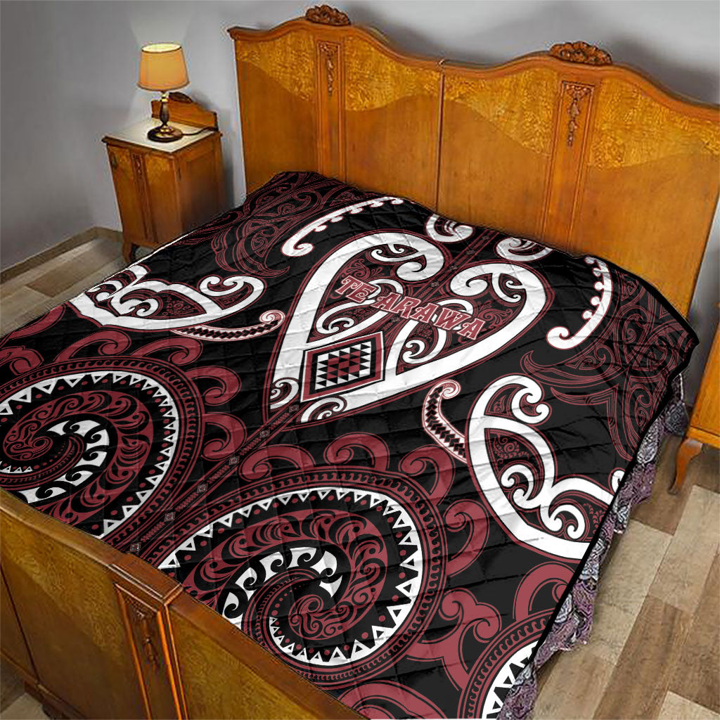 Aotearoa Te Arawa Quilt Maori Tribal Pattern