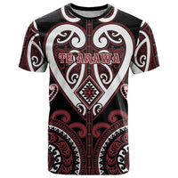 Custom Aotearoa Te Arawa T Shirt Maori Tribal Pattern
