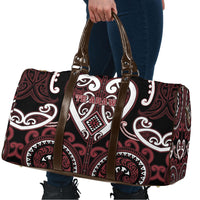 Aotearoa Te Arawa Travel Bag Maori Tribal Pattern