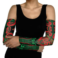 Custom Aotearoa Ngai Tuhoe Arm Sleeves Maori Tribal Pattern