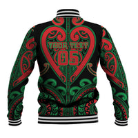 Custom Aotearoa Ngai Tuhoe Baseball Jacket Maori Tribal Pattern