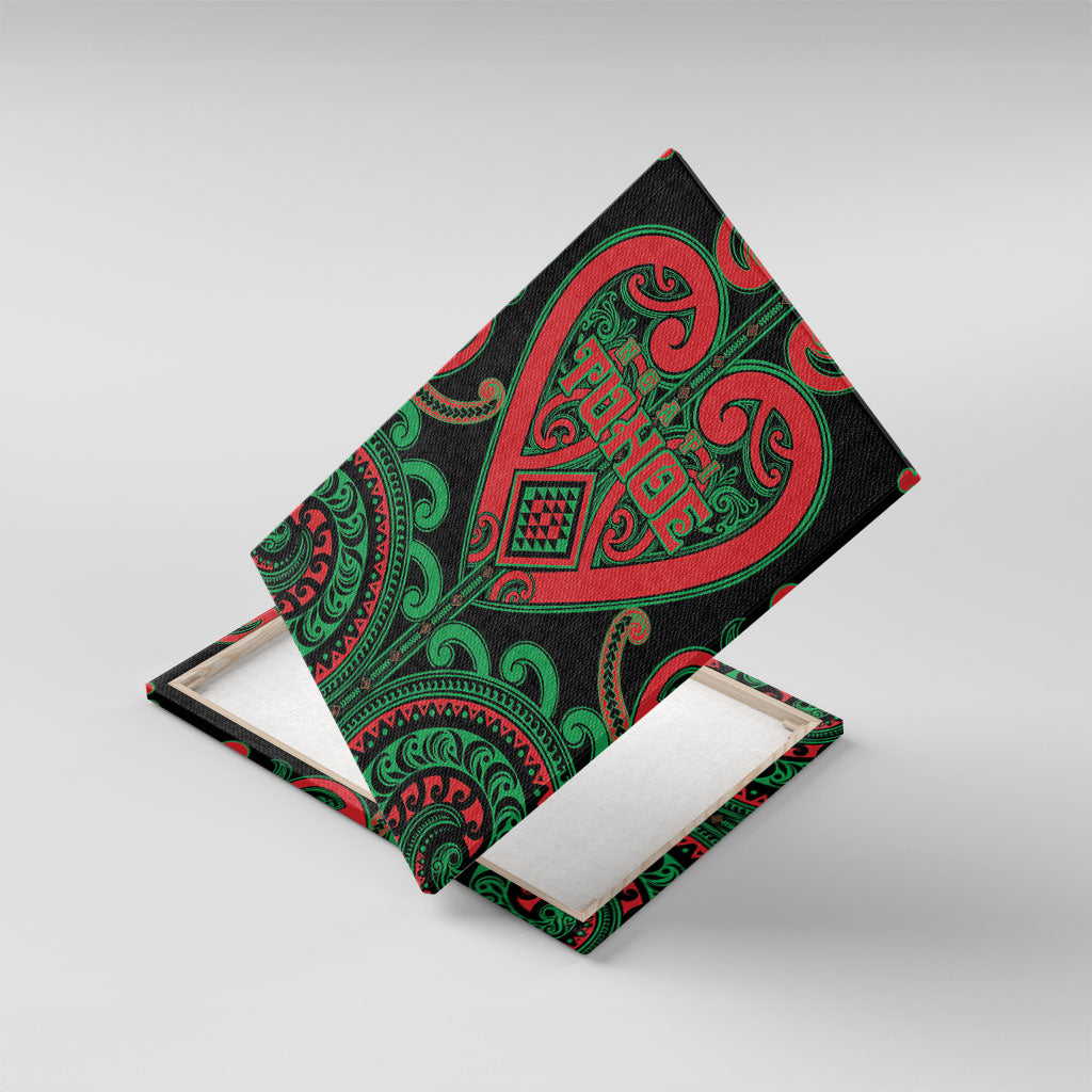 Aotearoa Ngai Tuhoe Canvas Wall Art Maori Tribal Pattern