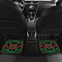 Custom Aotearoa Ngai Tuhoe Car Mats Maori Tribal Pattern