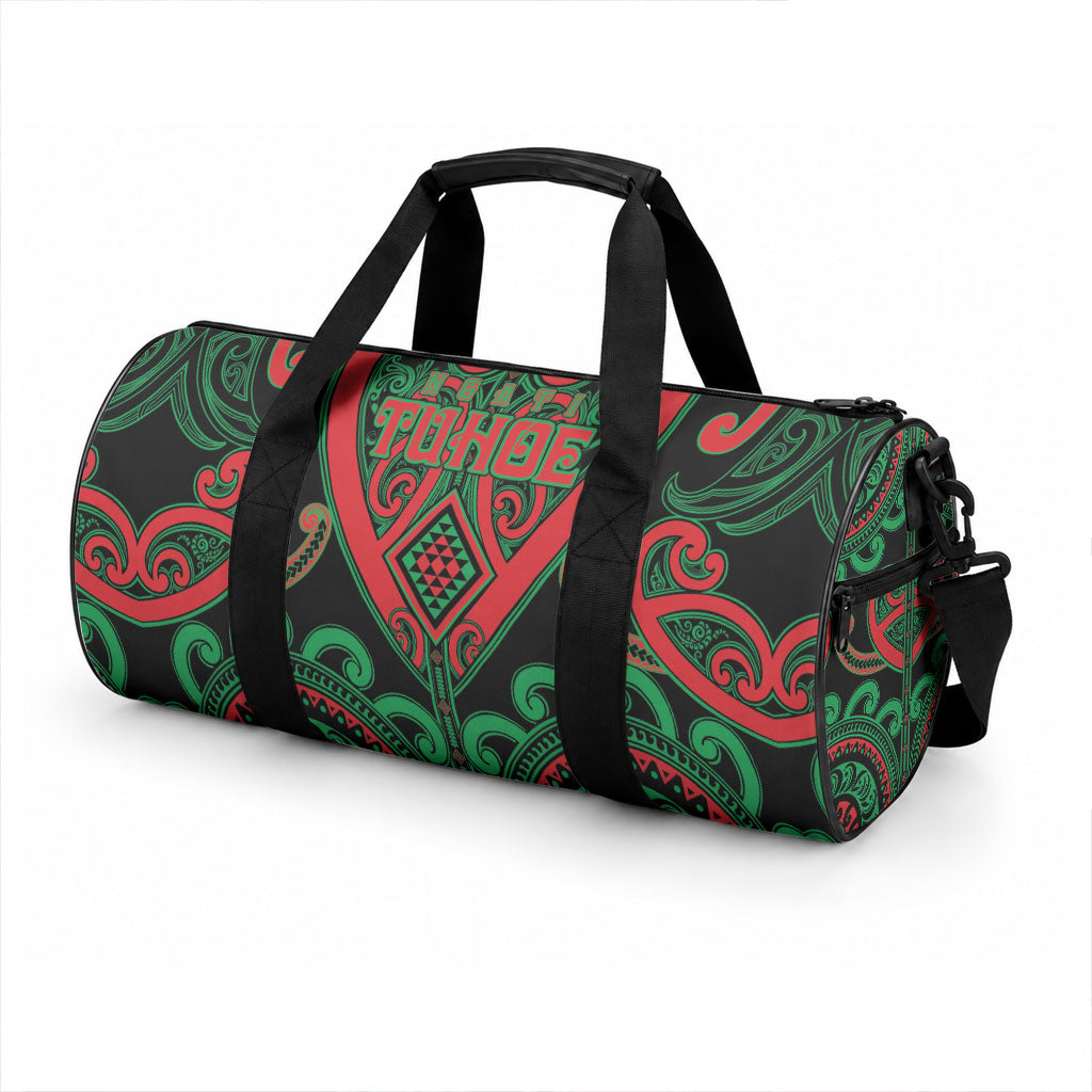 Aotearoa Ngai Tuhoe Duffle Bag Maori Tribal Pattern LT05 - Polynesian Pride