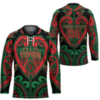Custom Aotearoa Ngai Tuhoe Hockey Jersey Maori Tribal Pattern