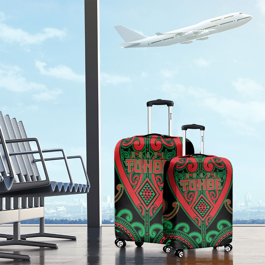 Aotearoa Ngai Tuhoe Luggage Cover Maori Tribal Pattern