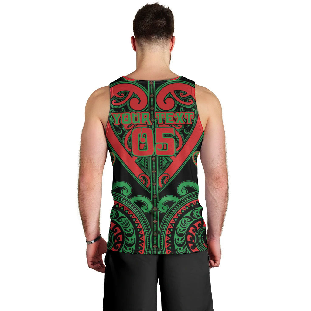 Custom Aotearoa Ngai Tuhoe Men Tank Top Maori Tribal Pattern