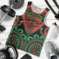 Custom Aotearoa Ngai Tuhoe Men Tank Top Maori Tribal Pattern
