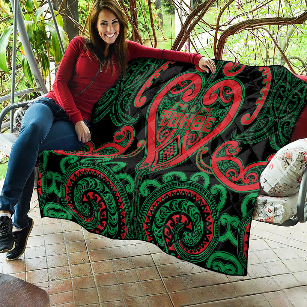 Aotearoa Ngai Tuhoe Quilt Maori Tribal Pattern