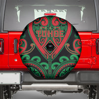 Aotearoa Ngai Tuhoe Spare Tire Cover Maori Tribal Pattern