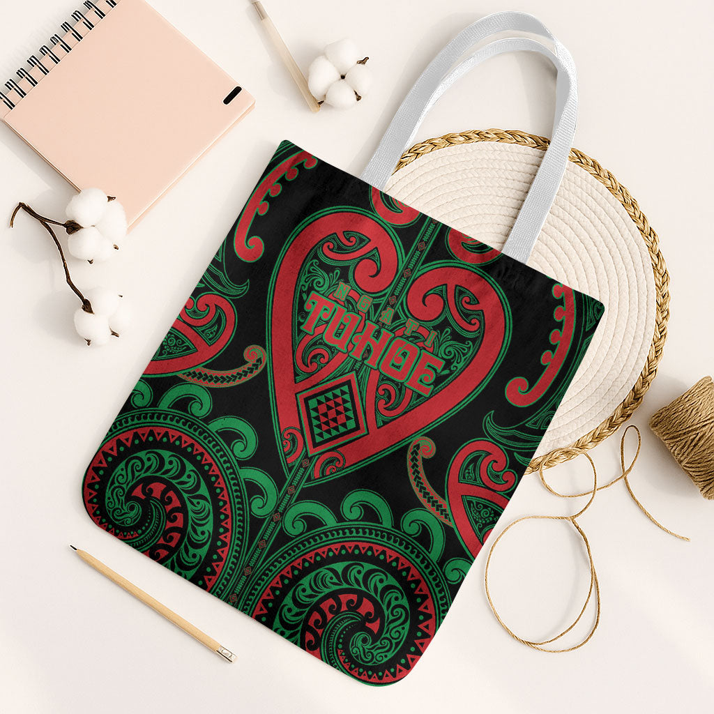 Aotearoa Ngai Tuhoe Tote Bag Maori Tribal Pattern