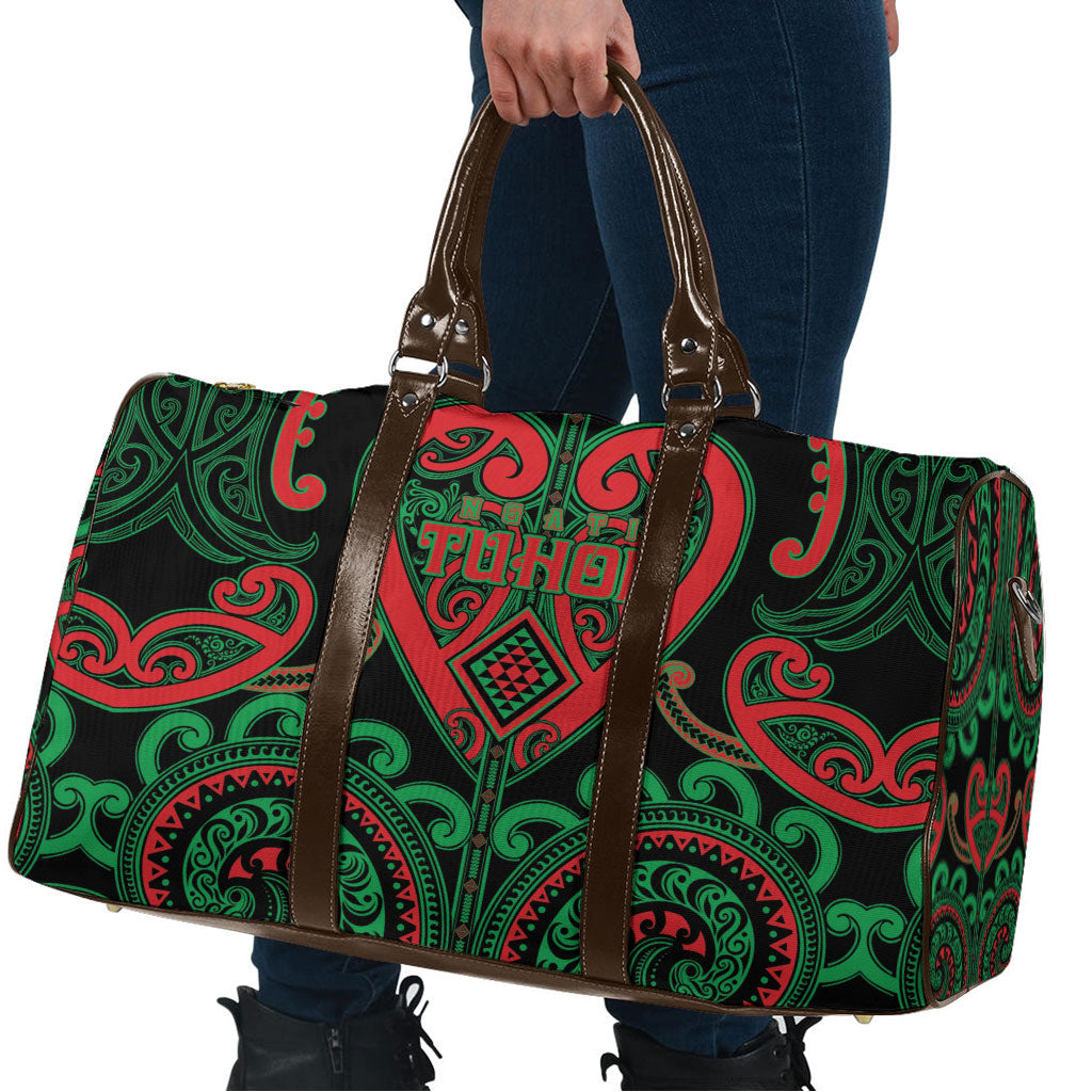 Aotearoa Ngai Tuhoe Travel Bag Maori Tribal Pattern