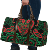 Aotearoa Ngai Tuhoe Travel Bag Maori Tribal Pattern