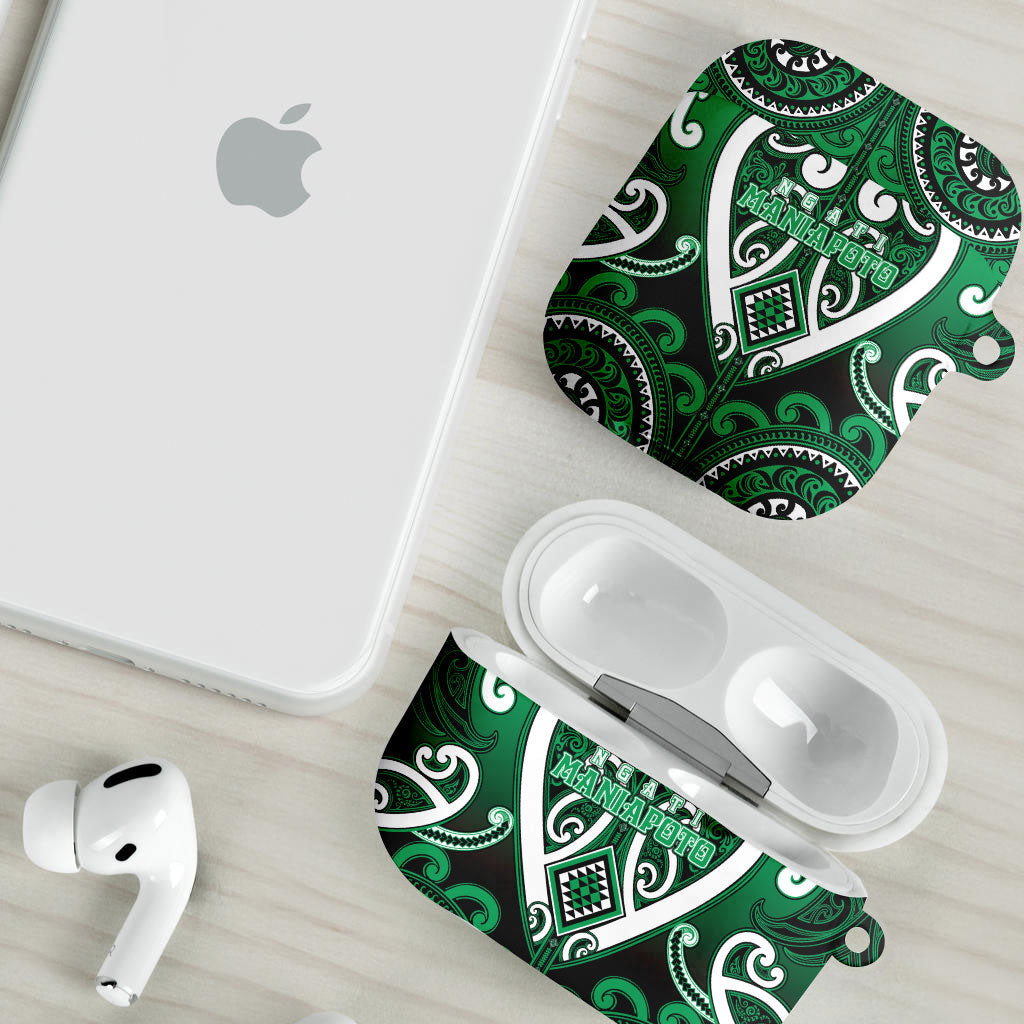 Aotearoa Ngati Maniapoto AirPods Case Maori Tribal Pattern