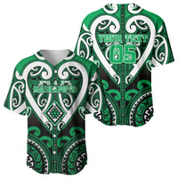 Custom Aotearoa Ngati Maniapoto Baseball Jersey Maori Tribal Pattern