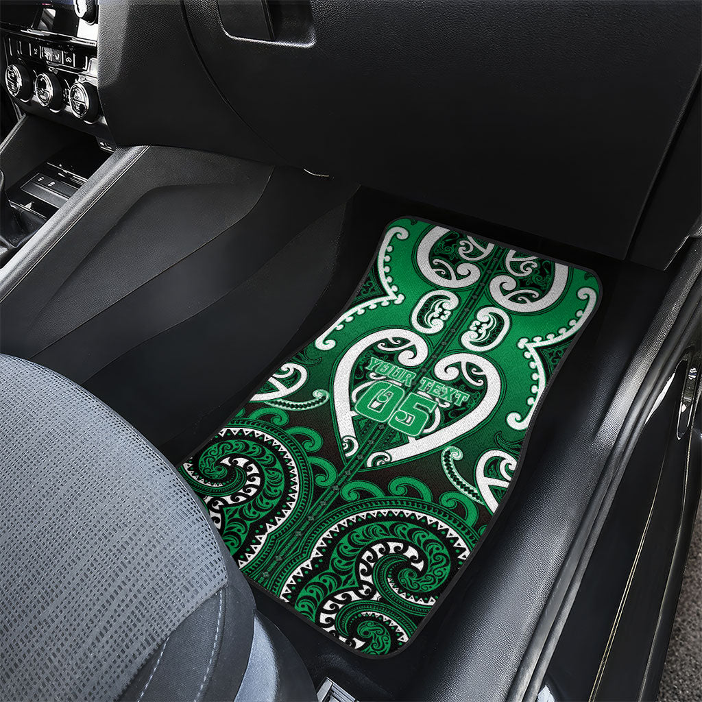 Custom Aotearoa Ngati Maniapoto Car Mats Maori Tribal Pattern
