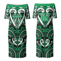 Custom Aotearoa Ngati Maniapoto Couples Matching Puletasi and Hawaiian Shirt Maori Tribal Pattern