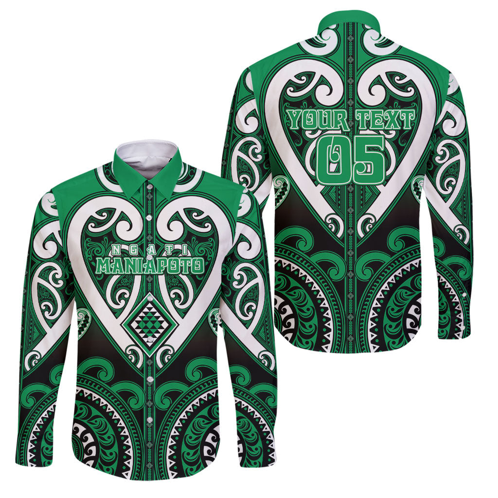 Custom Aotearoa Ngati Maniapoto Family Matching Summer Maxi Dress and Hawaiian Shirt Maori Tribal Pattern
