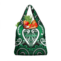 Aotearoa Ngati Maniapoto Grocery Bag Maori Tribal Pattern