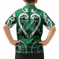 Custom Aotearoa Ngati Maniapoto Hawaiian Shirt Maori Tribal Pattern