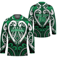Custom Aotearoa Ngati Maniapoto Hockey Jersey Maori Tribal Pattern