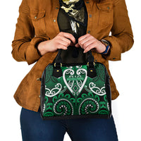 Aotearoa Ngati Maniapoto Shoulder Handbag Maori Tribal Pattern