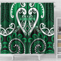 Aotearoa Ngati Maniapoto Shower Curtain Maori Tribal Pattern