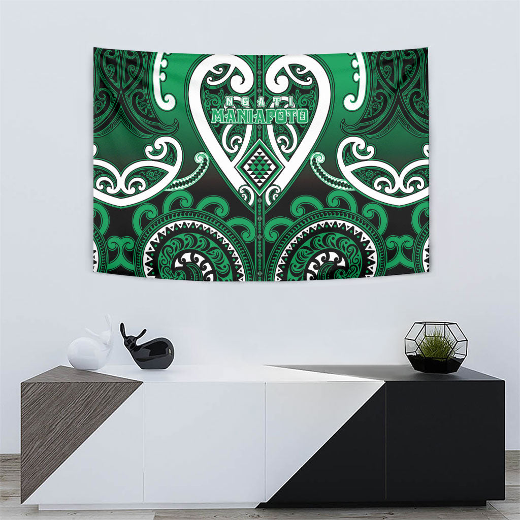 Aotearoa Ngati Maniapoto Tapestry Maori Tribal Pattern