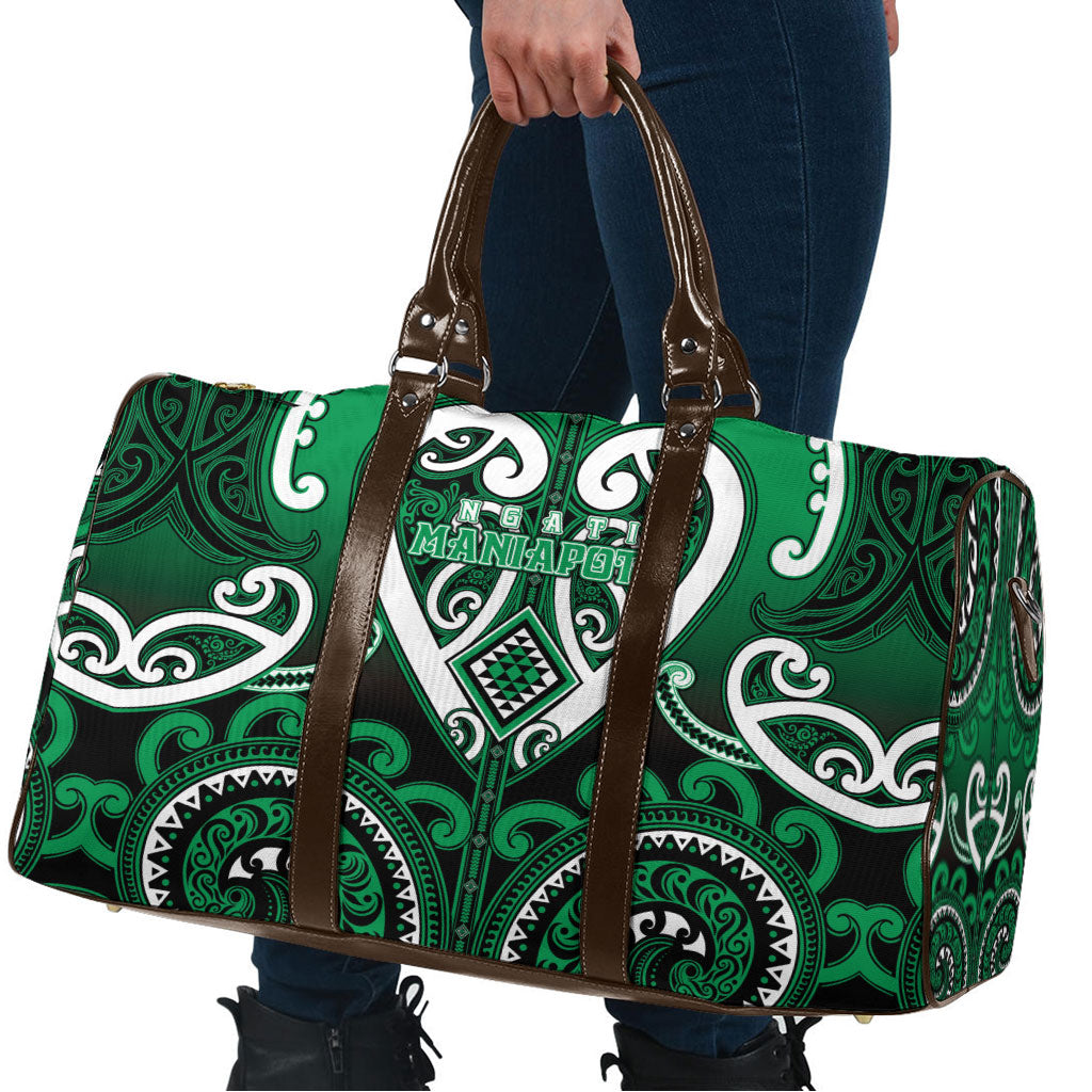 Aotearoa Ngati Maniapoto Travel Bag Maori Tribal Pattern