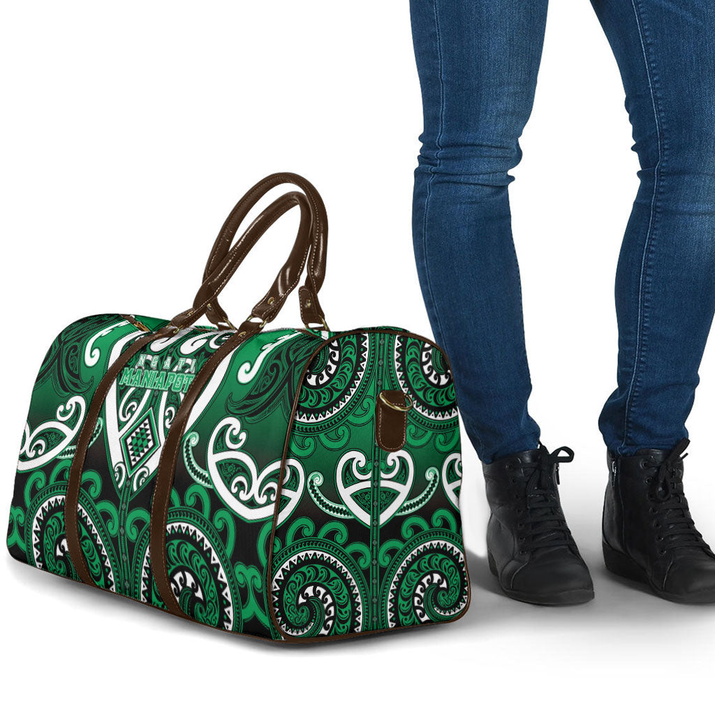 Aotearoa Ngati Maniapoto Travel Bag Maori Tribal Pattern
