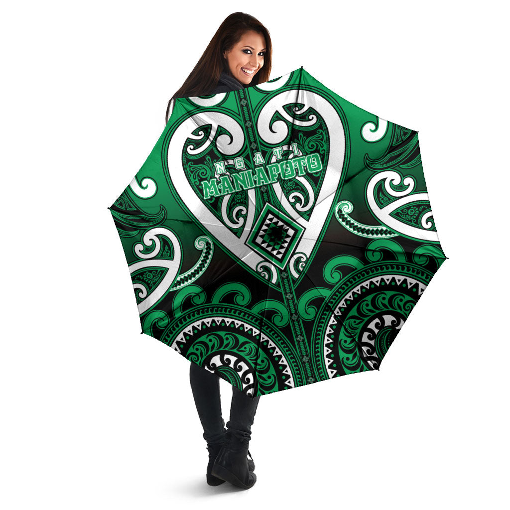 Aotearoa Ngati Maniapoto Umbrella Maori Tribal Pattern