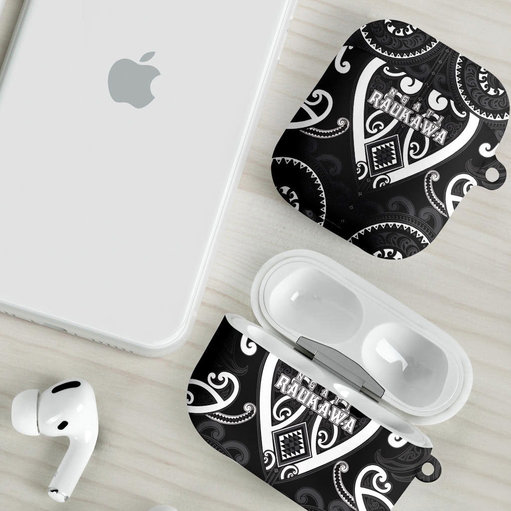 Aotearoa Ngati Raukawa AirPods Case Maori Tribal Pattern
