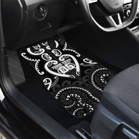 Custom Aotearoa Ngati Raukawa Car Mats Maori Tribal Pattern
