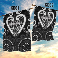Aotearoa Ngati Raukawa Garden Flag Maori Tribal Pattern