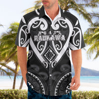 Custom Aotearoa Ngati Raukawa Hawaiian Shirt Maori Tribal Pattern