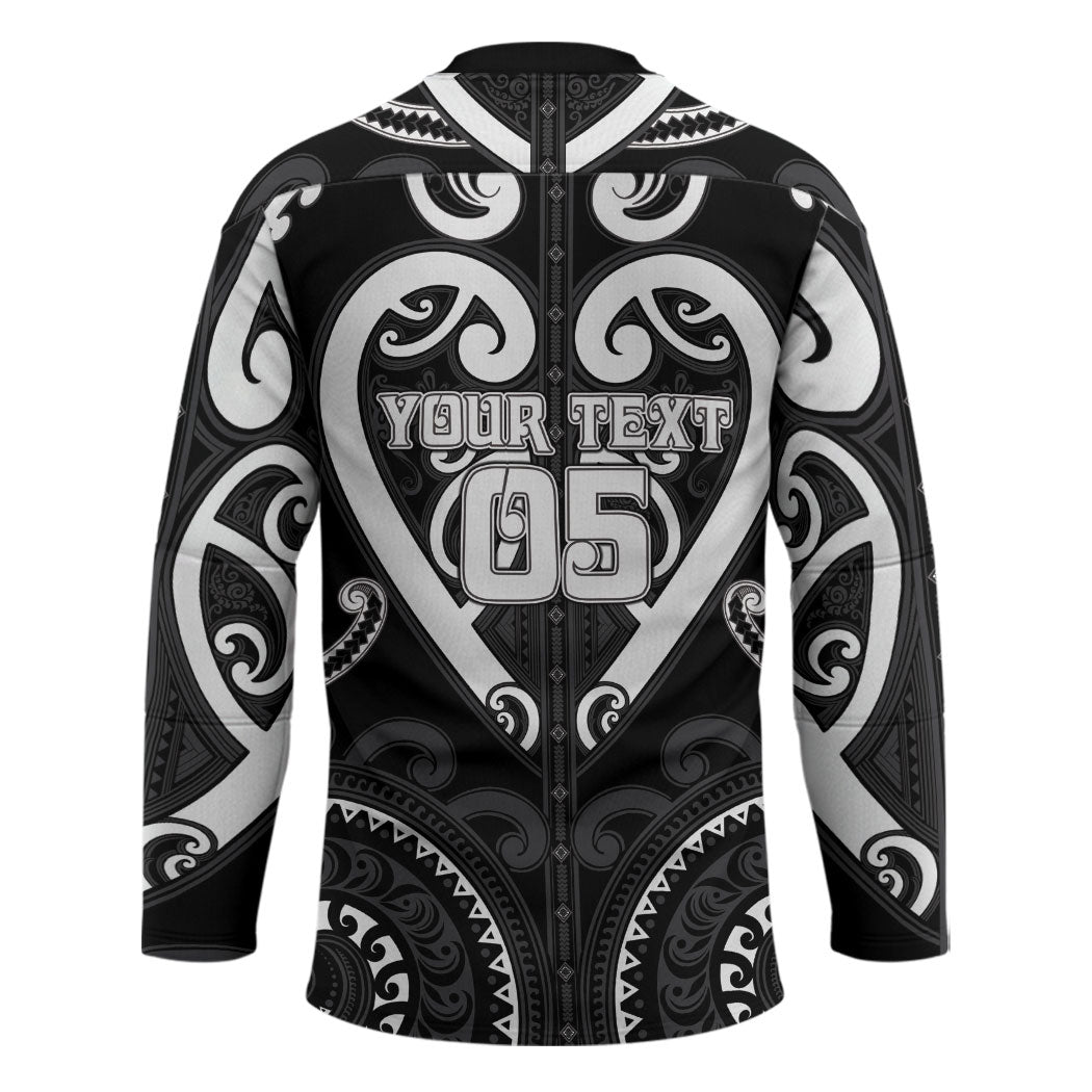 Custom Aotearoa Ngati Raukawa Hockey Jersey Maori Tribal Pattern