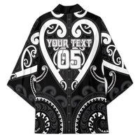Custom Aotearoa Ngati Raukawa Kimono Maori Tribal Pattern
