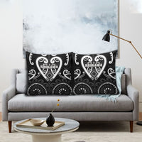 Aotearoa Ngati Raukawa Pillow Cover Maori Tribal Pattern