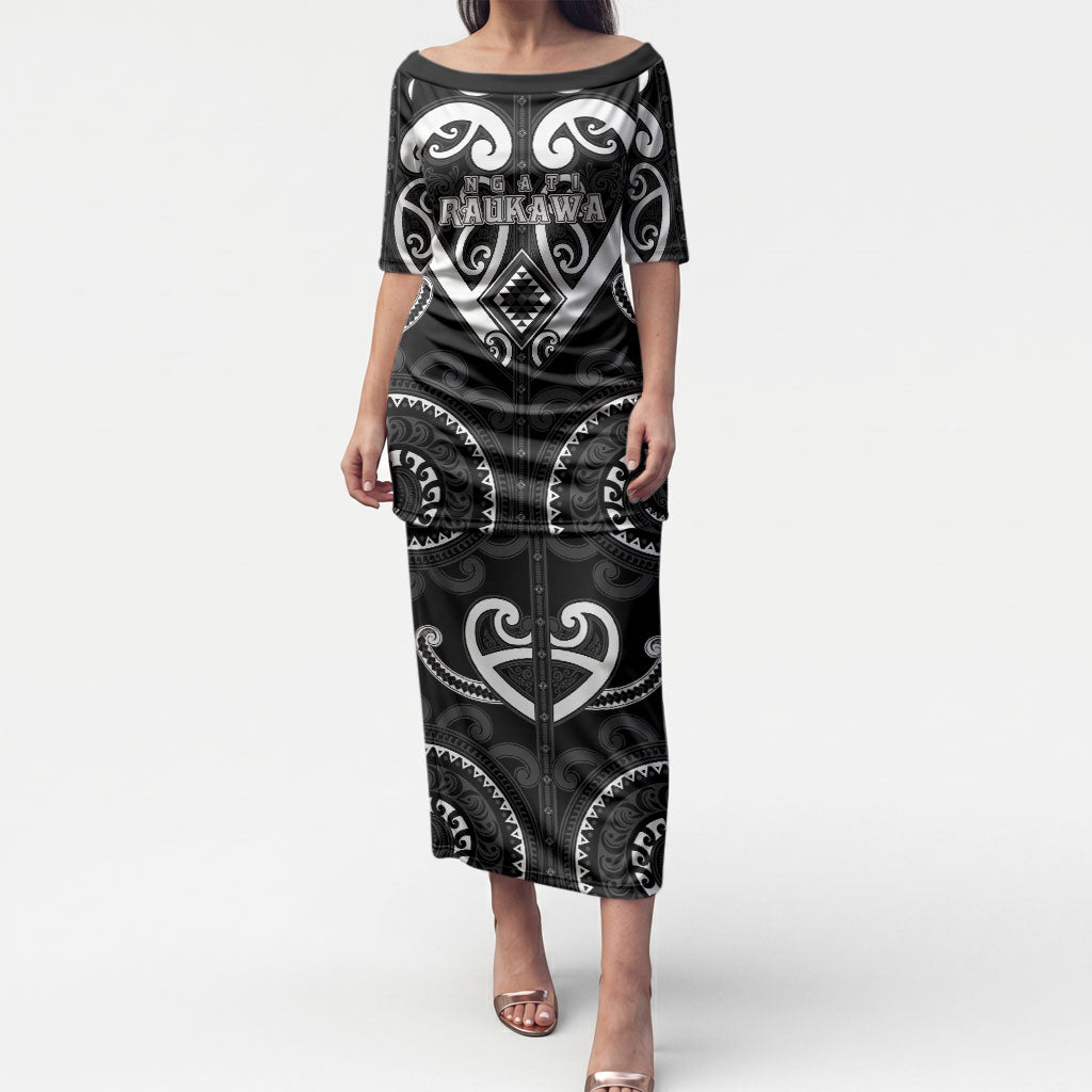 Custom Aotearoa Ngati Raukawa Puletasi Maori Tribal Pattern