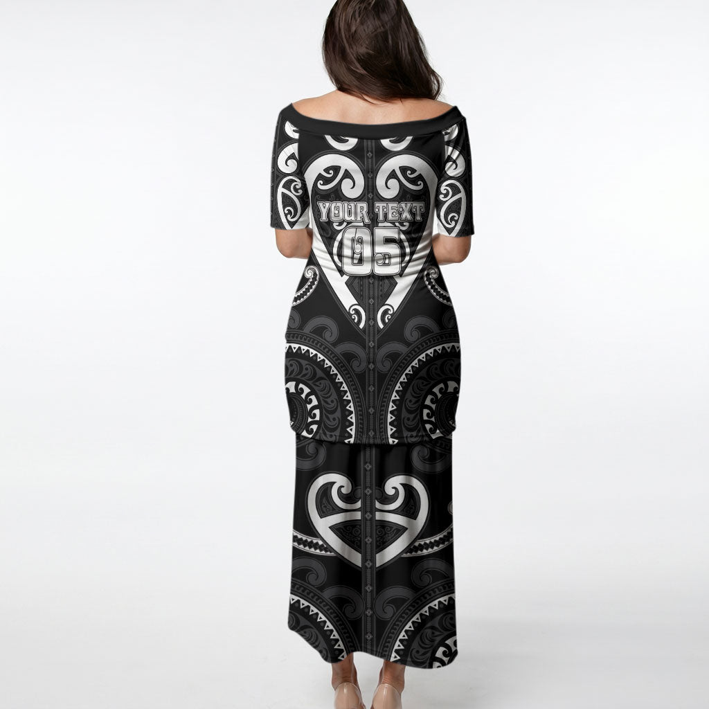 Custom Aotearoa Ngati Raukawa Puletasi Maori Tribal Pattern