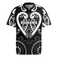 Custom Aotearoa Ngati Raukawa Rugby Jersey Maori Tribal Pattern