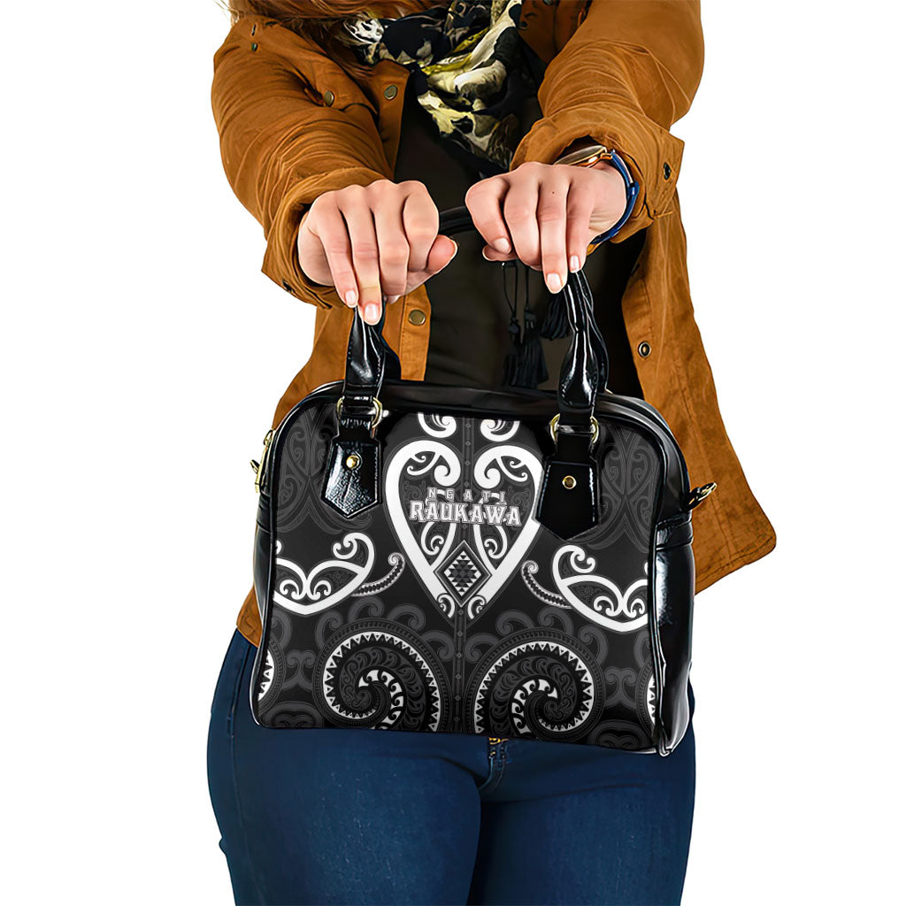 Aotearoa Ngati Raukawa Shoulder Handbag Maori Tribal Pattern