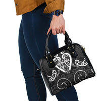 Aotearoa Ngati Raukawa Shoulder Handbag Maori Tribal Pattern