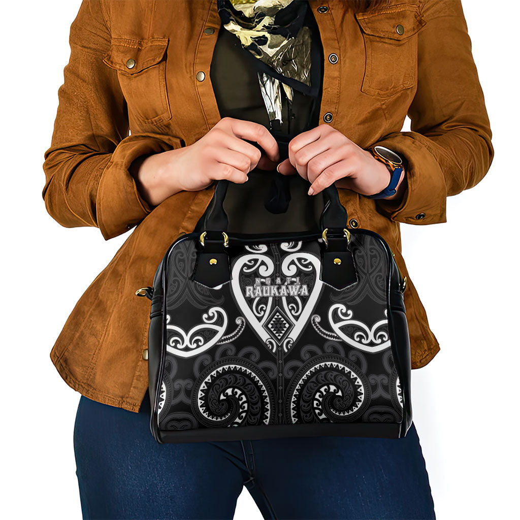 Aotearoa Ngati Raukawa Shoulder Handbag Maori Tribal Pattern