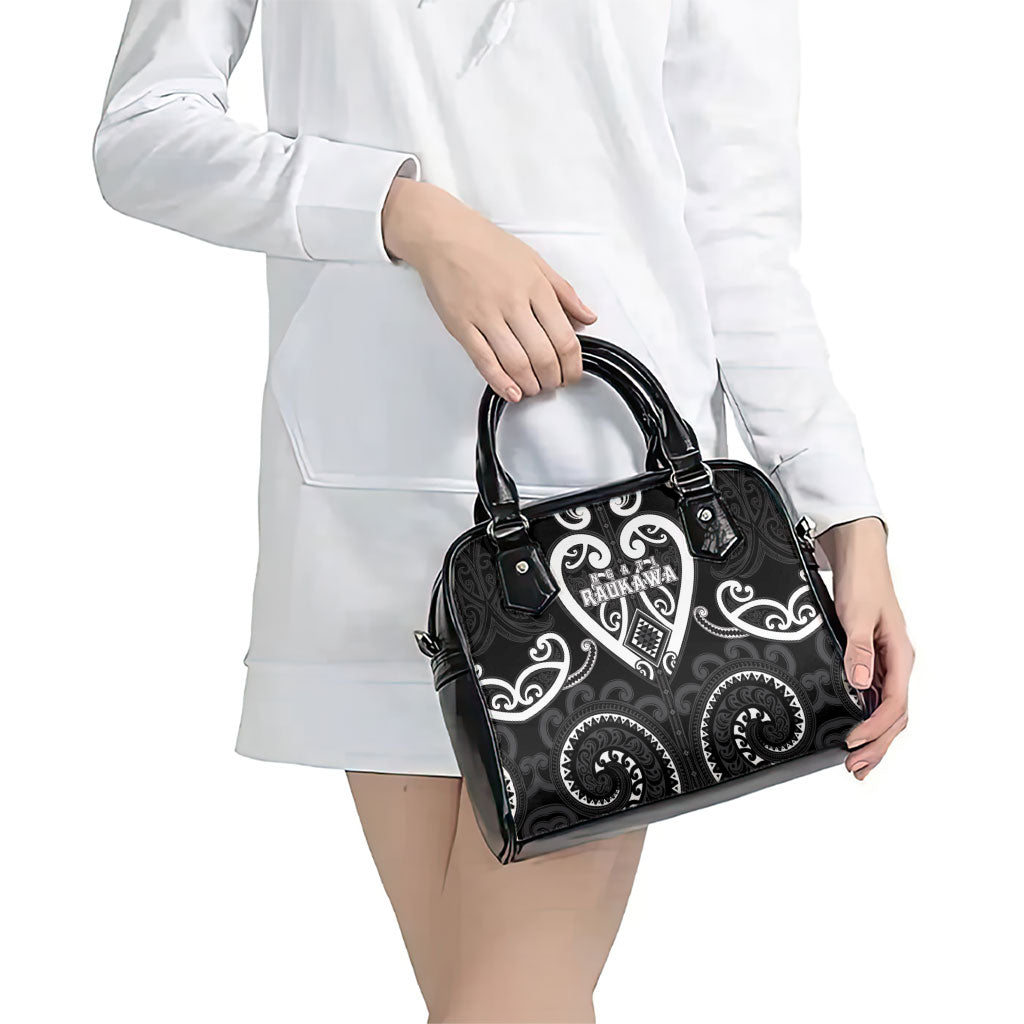 Aotearoa Ngati Raukawa Shoulder Handbag Maori Tribal Pattern
