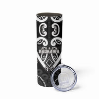 Custom Aotearoa Ngati Raukawa Skinny Tumbler Maori Tribal Pattern
