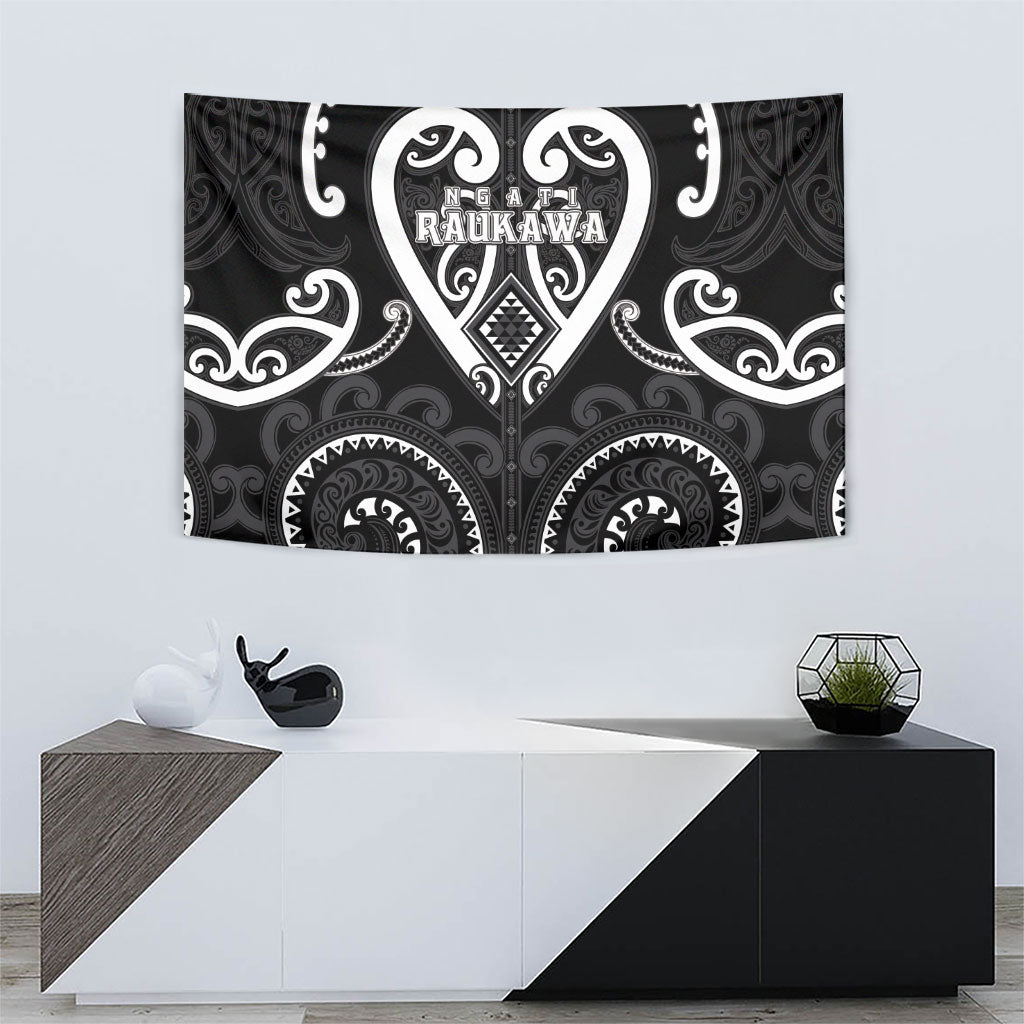 Aotearoa Ngati Raukawa Tapestry Maori Tribal Pattern