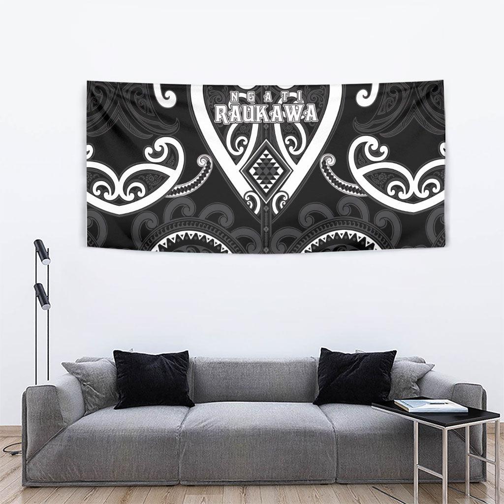 Aotearoa Ngati Raukawa Tapestry Maori Tribal Pattern