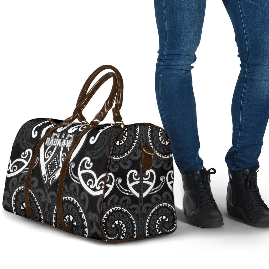 Aotearoa Ngati Raukawa Travel Bag Maori Tribal Pattern