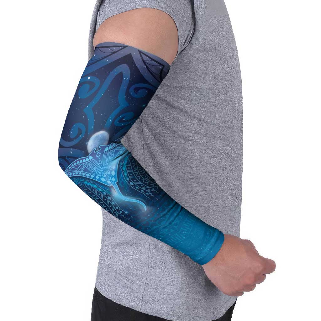 Polynesia Manta Ray Arm Sleeves Let's The Sea Set You Free - Polynesian Pride